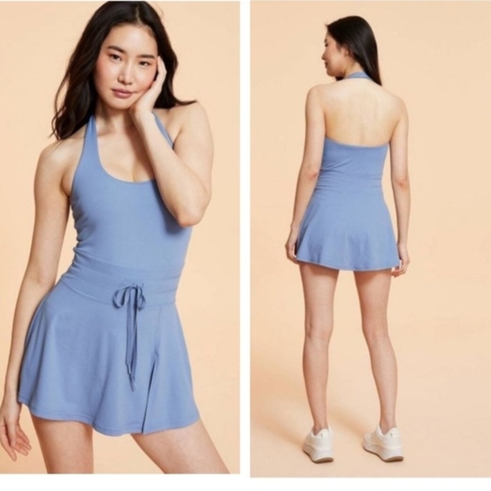 Blogilates Women's Blogilates Game Set Match Halter Active Dress